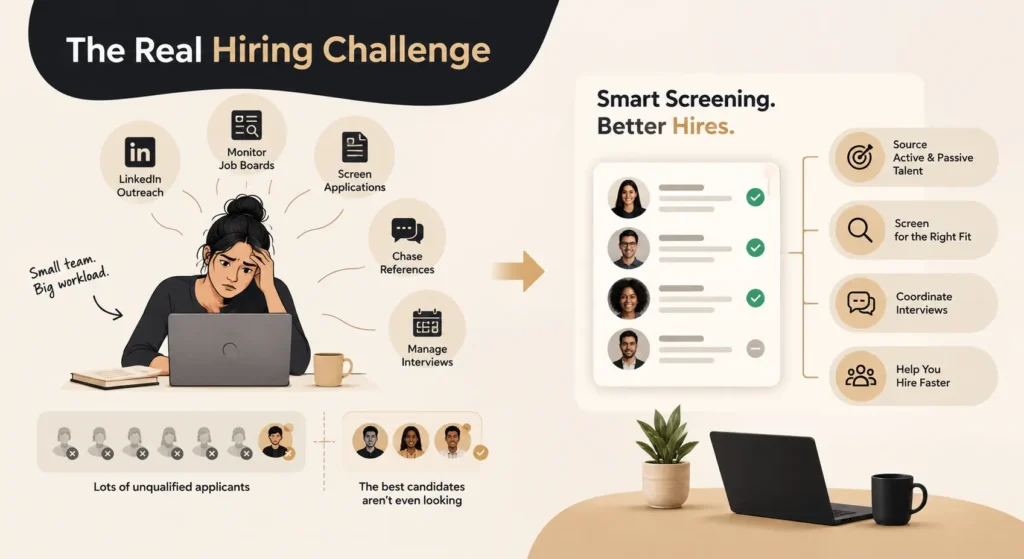Small business hiring challenge solved with smart candidate screening