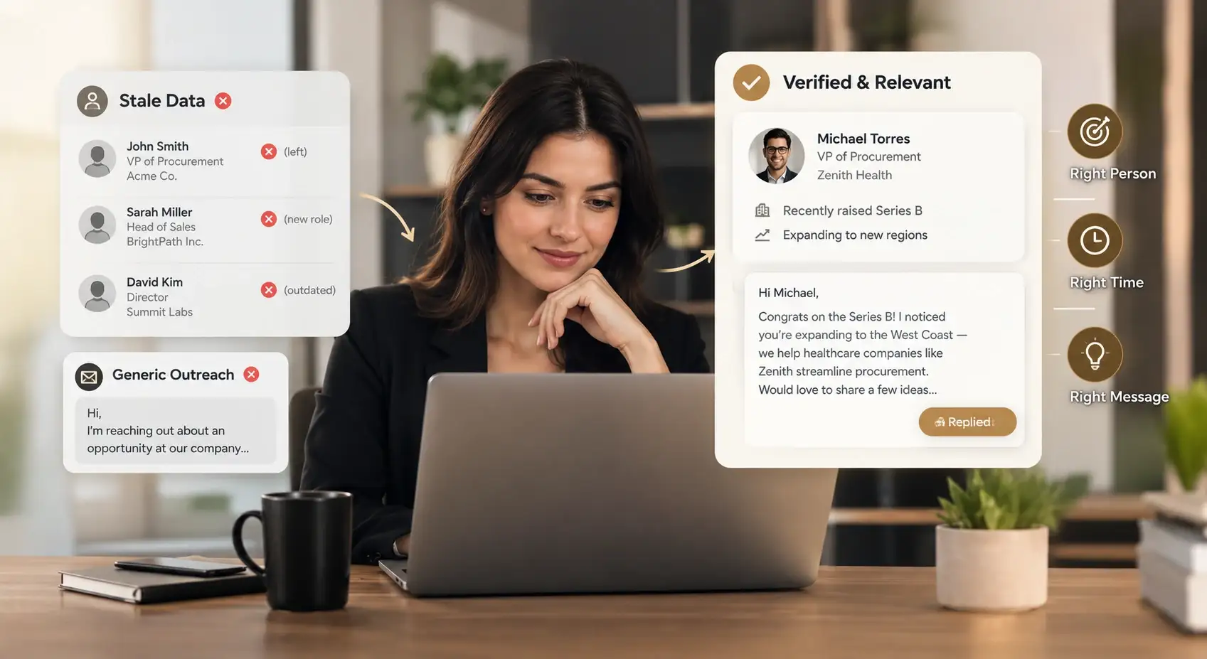 Checklist for choosing a B2B data research partner: verification to turnaround