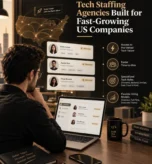 Tech staffing agency connecting US companies with pre-vetted tech talent